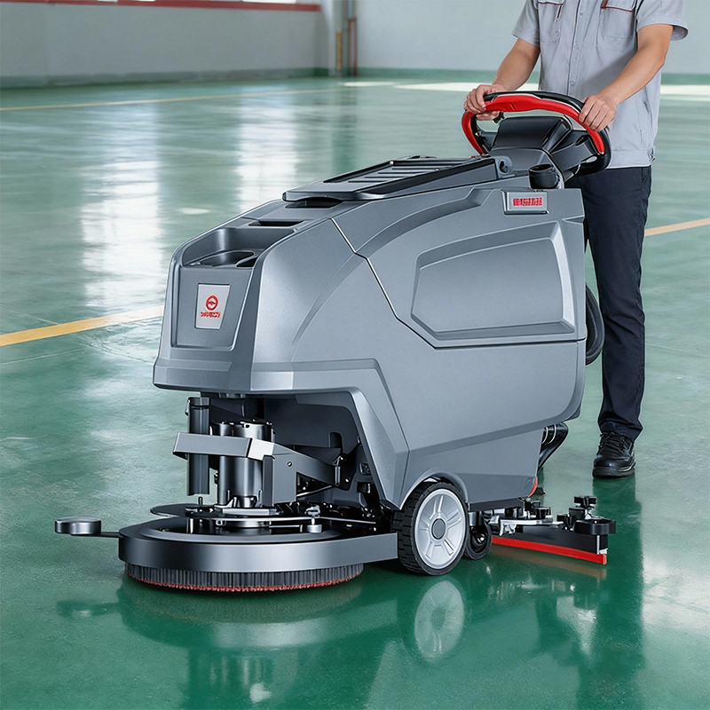 精准破局双污困扰：机械加工车间高效清洁，认准这些扬子洗地机